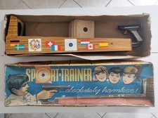 JEU DE TIR EN TÔLE LITHOGRAPHIÉE SPORT TRAINER TECHNOFIX AVEC BOITE D'ORIGINE
