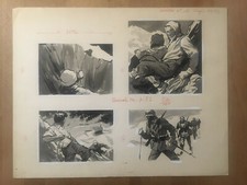 Planches originales - Gaston Rebuffat - TBE