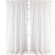 Rideau de cantonnière en