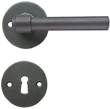 Poignée de porte Fer Forgé Noir Antique intérieur Rétro