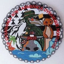 Insigne Patch SOUS MARIN SNA CASABIANCA LOUP 3C18 MONGOOSE AUTHENTIQUE MARINE
