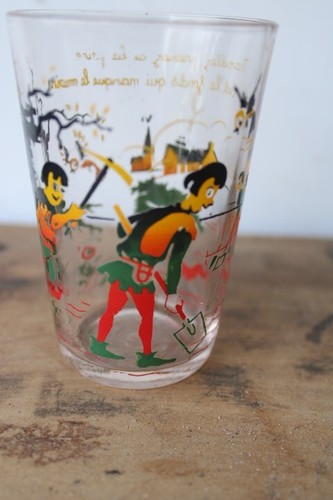 Verre moutarde amora - verre,