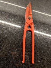 Cisaille droite à tôle ou à zinc BAHCO M730 pour droitier matériel de pro