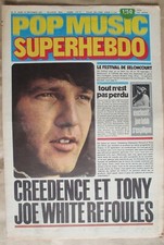 POPMUSIC SUPERHEBDO N° 74 JIMI HENDRIX - POSTER PINK FLOYD - PUB JOHNNY HALLYDAY