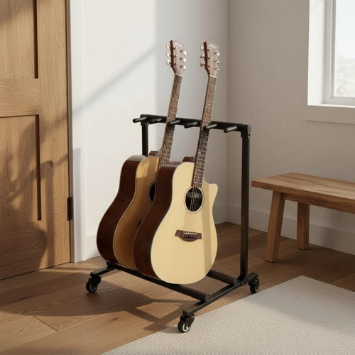 Présentoir guitares sur - à,