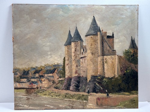 Tableau ancien huile sur - tableau,