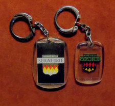 Porte-clés LOT X 2 USINES DE LA SEIGNEURIE - Fabrication PEINTURES qualitatives