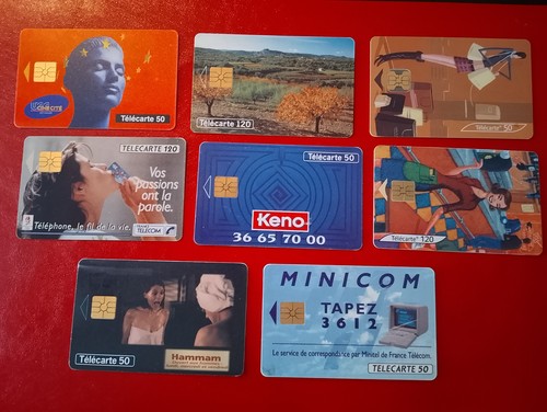 Rarete lot telecartes - rarete,