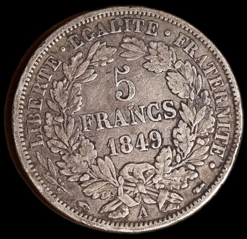 Francs 1849 ceres - francs,