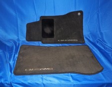 2003-2007 Mercedes W203 C32 AMG Paire De Gauche & Droit Sol Mat Tapis Noir OEM