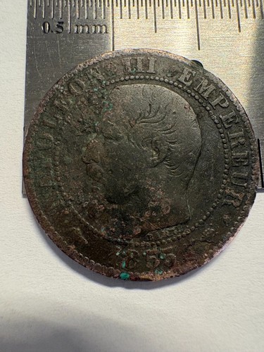 Centimes napoléon iii tête - centimes,