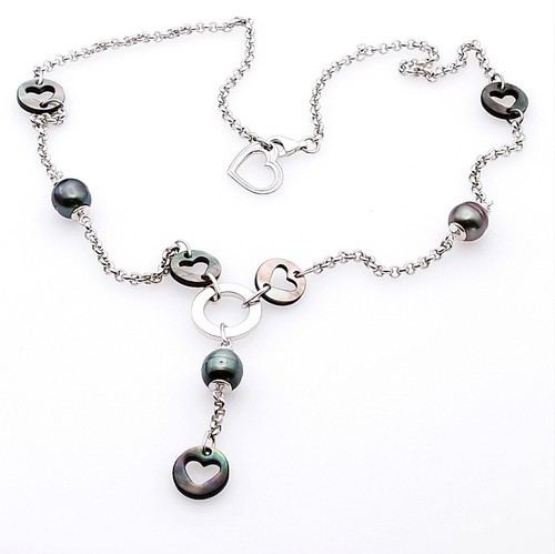 Perles tahiti chaîne - perles,