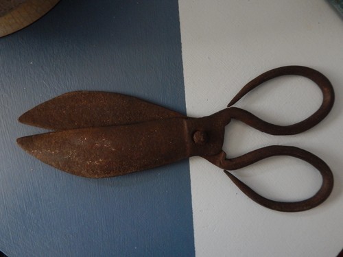 Grande cisaille ancienne fer