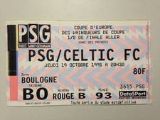 TICKET MATCH FOOTBALL PARIS