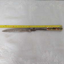 Ancien couteau pliant Corse Vendetta  ouvert 37 cm