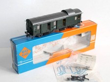 ROCO HO 4204 WAGON DE SERVICE, FOURGON CHARIOT BAGAGE BOITE A TONNERRE DB 114546