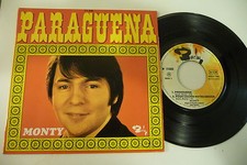MONTY 45T PARAGUENA . IBACH JEAN CLAUDRIC. POCHETTE TETE A DROITE.