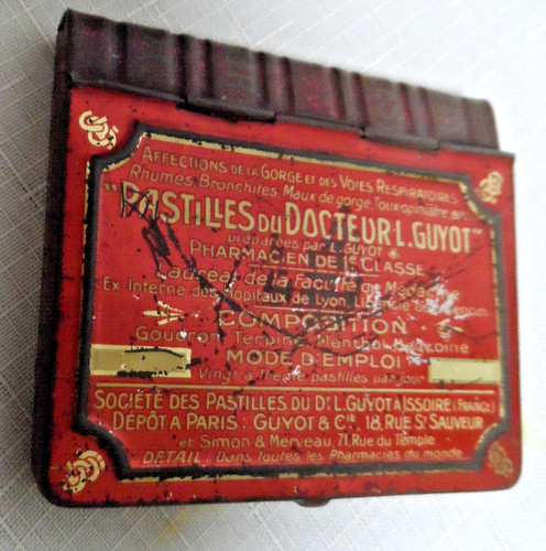 Ancienne boite pastilles du - ancienne,