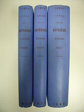 JAMES JOYCE ODYSSEUS [ULYSSES] 3V EO N° TRADUCTION TCHEQUE 1930 TRES BON ETAT