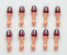 Romain bras rouge argent - romain,