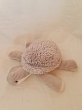 Doudou Peluche Tortue Grise