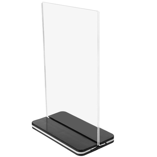 Porte panneau acrylique - porte-panneau,