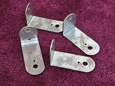 Lot 4 équerres métal 90° d'assemblage petites équerres fixation étagère planche