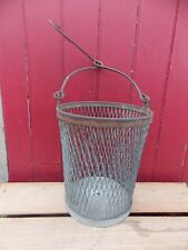 ANCIEN PANIER A CHARBON DE