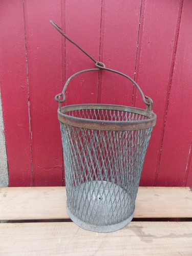 Ancien panier charbon - ancien, de