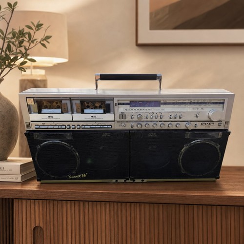 Sharp 999 rare boombox - gf-999,