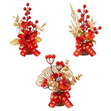 Décoration du Nouvel An chinois Feng Shui, décoration de bureau, richesse,