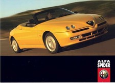 Catalogue Brochure Alfa Romeo Spider (916) 04/1998 Italie Italia