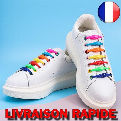 Lacets élastiques silicone - lacets,