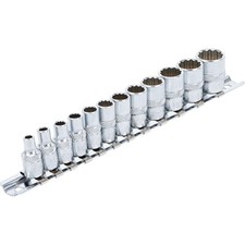 12 DOUILLES CARRE 1/4 AUX