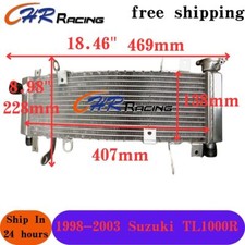 For 1998-2003 Suzuki TL1000 TL1000R TL-R TL 1000 R 98 99 00 01 Aluminum Radiator