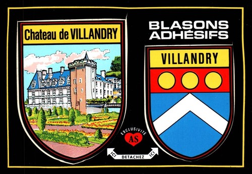 Carte postale blason - carte,