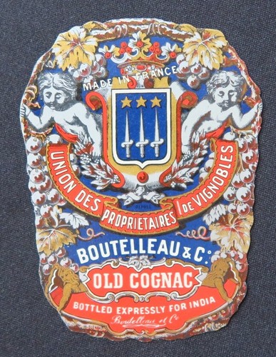 Ancienne étiquette cognac - ancienne,