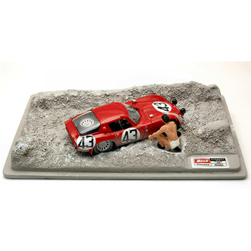Diorama alfa romeo - alfa, tz2