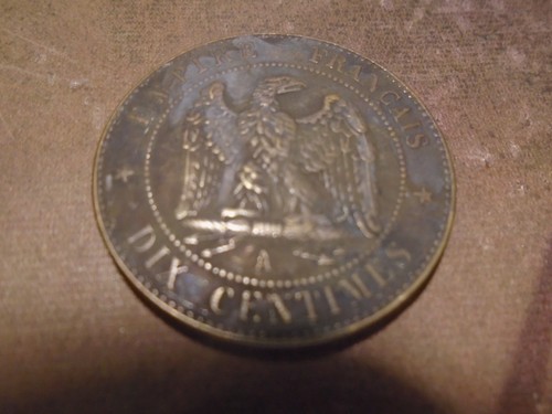 Monnaie dix centimes napoléon - centimes,