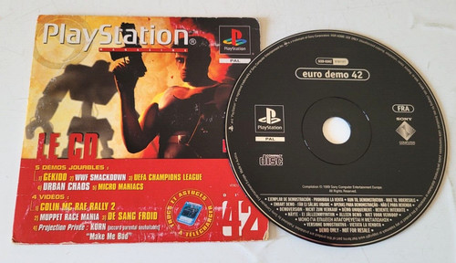 Euro démo playstation 1 - euro, 42