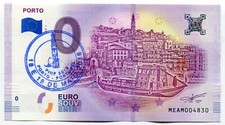 PORTO Portugal Billet Souvenir 0 Euro 2018 Série 1 Ville de Porto avec timbre...