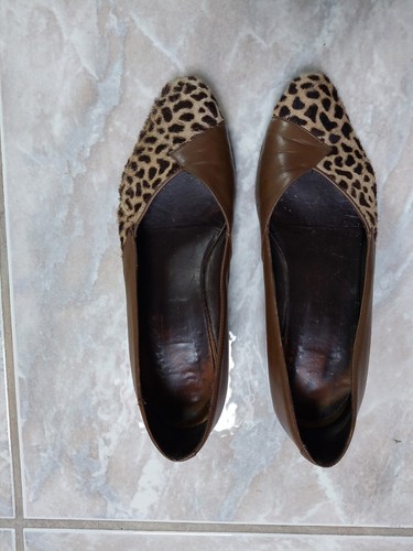 Ballerines cuir imitation
