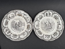 Lot de 2 Assiettes Parlantes