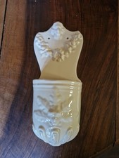 Bénitier Ou égouttoir à Couverts céramique Pichon Uzes Décor Provencal Avec Ange