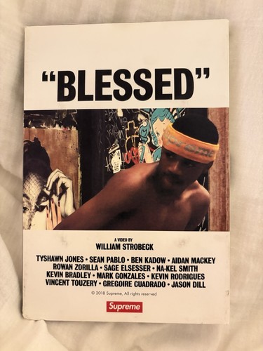 Blessed supreme fw18 - supreme, dvd