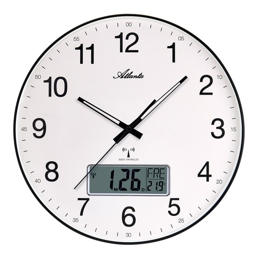 Horloge murale atlanta avec - horloge,