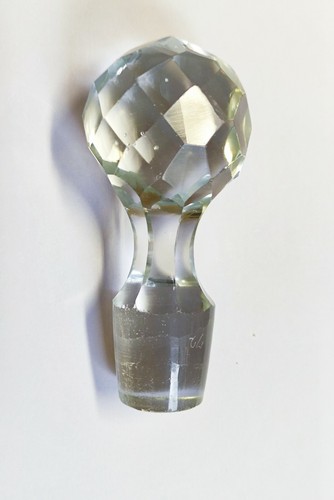 Bouchon carafe cristal - bouchon,