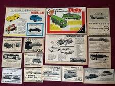 Corgi  Dinky Norev Atoys publicites 60´ jouet dauphine estafette Citroën 2 Cv