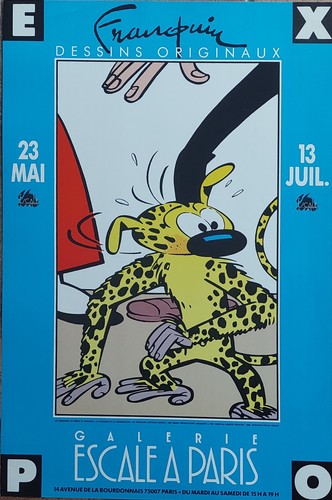 André franquin affiche expo - andré,