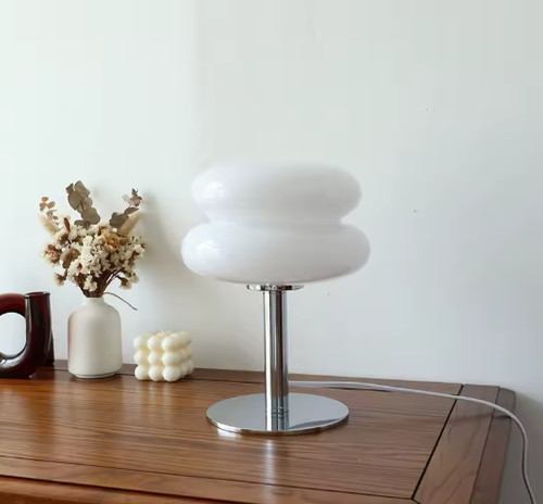 Lampe table verre - de,